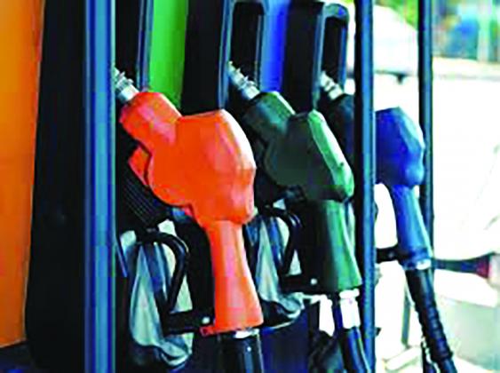 Gas pump handles 