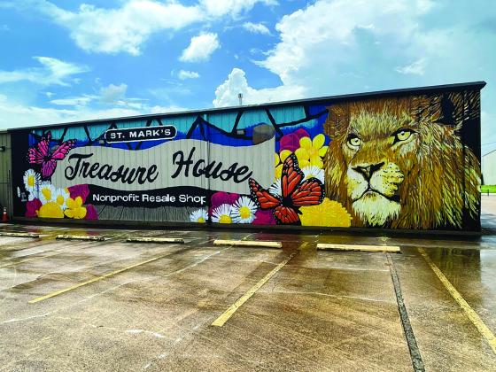 Treasure House mural by Maurice Abelman 