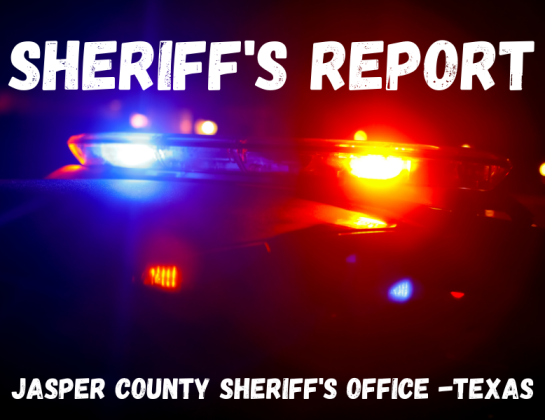 Jasper County Sheriff's Office report graphic 