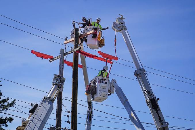 Power poles