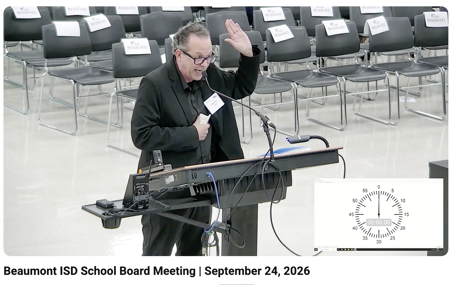 Landry - ‘We just want our school back.’ - Greg Landry, West Brook High School teacher