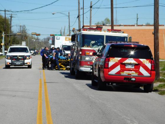 ER vehicles on Magnolia