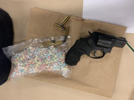 Items found at the scene.