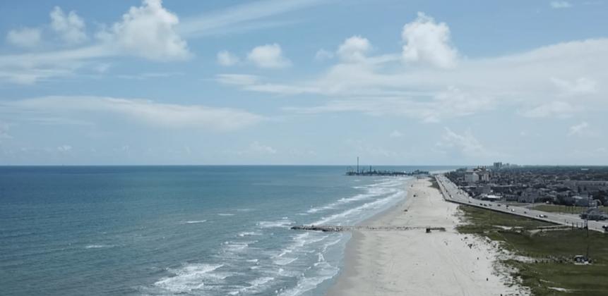 Galveston beach