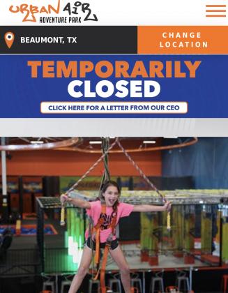 Urban Air closes