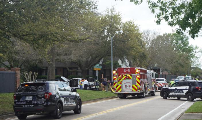 A stretch of Windsor Parkway was flush with city employees Thursday afternoon.