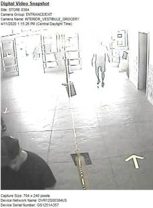 Additional shot of Lumberton Walmart suspect