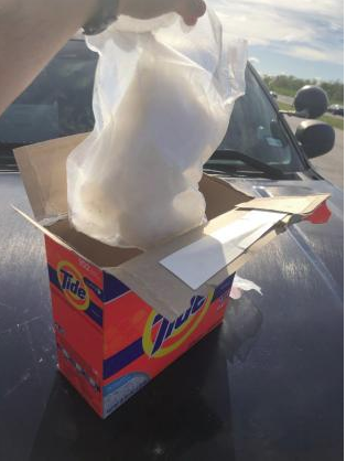Meth in a Tide box