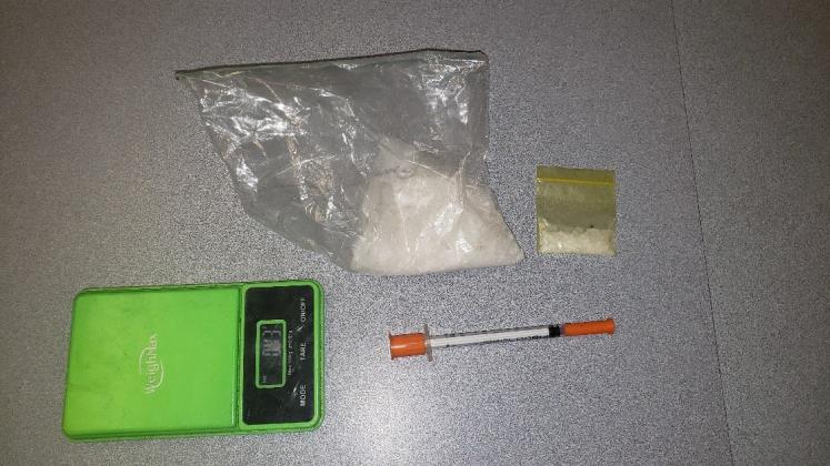 Suspected methamphetamine 