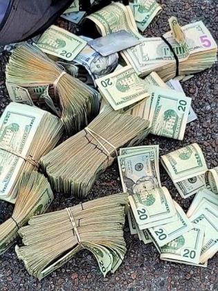 More than $50,000 in cash was found