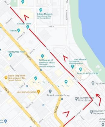 The drive-thru route