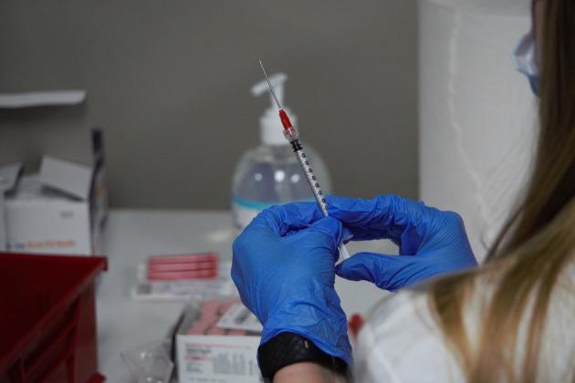 Baptist Hospital administered its first vaccinations Dec. 18