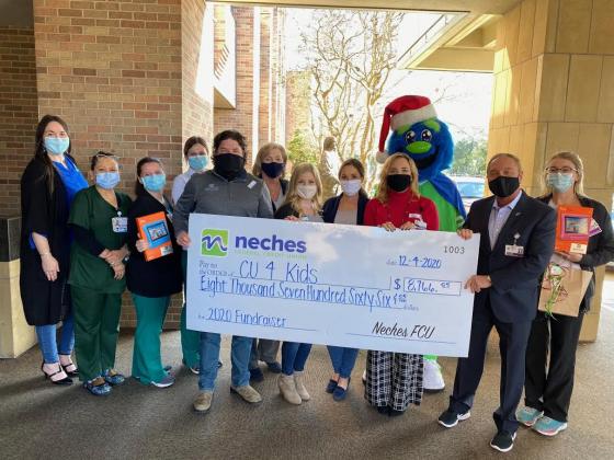 Neches FCU raises funds for CMN