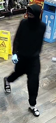 Three suspects are wanted for a Jan. 18 aggravated robbery in Hamshire.
