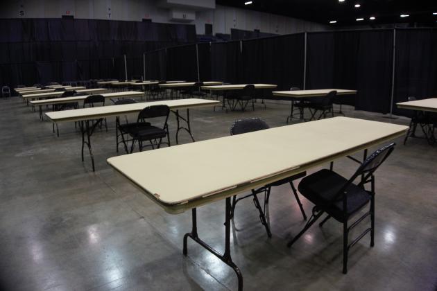 the city is ready to vaccinate up to 1,000 residents a day at the Civic Center
