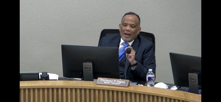 President Thomas Sigee (voted against)