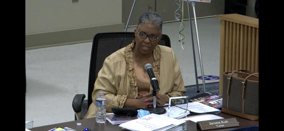 Zenobia Bush (voted in favor)