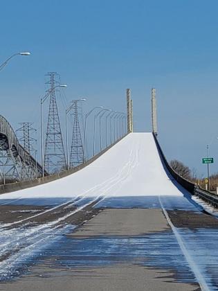 DPS troopers report frozen bridges
