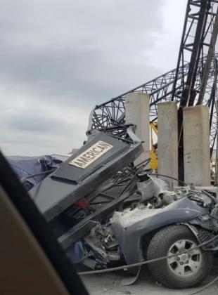 An accident on I-10