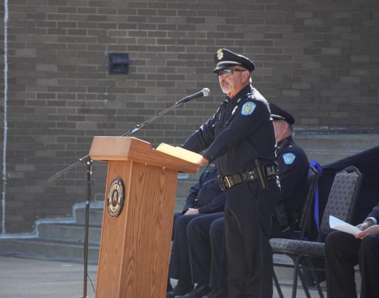 BPD Chief Jimmy Singletary speaks May 13
