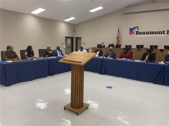 BISD and Beaumont City Council officials meet