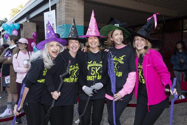 Maureen Winchell, Carol Hearn, Jo Bienvenu, Gerry Edwards and Kathleen Hambright