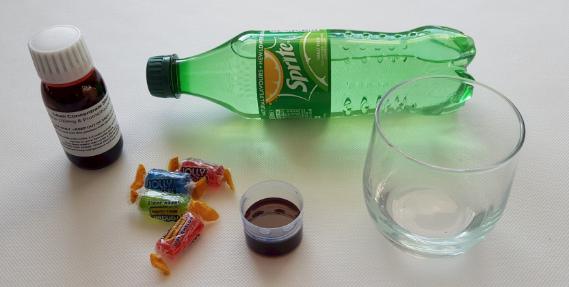 'Lean,' aka cough syrup mixed for recreational use
