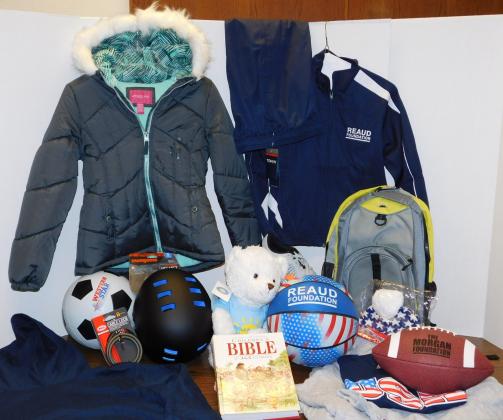 An array of the gifts given out at Bicycles and Bibles