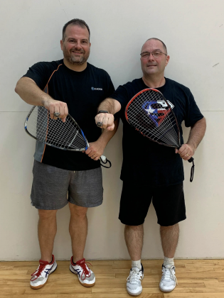 Malain and Childers of Orangeifled won the 2021 Winter Splat Racquetball Tournament held in McKinney, Texas. 
