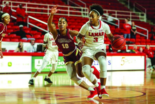 Sabria Dean was named Lamar University Player of the Week 