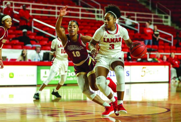 Sabria Dean was named Lamar University Player of the Week
