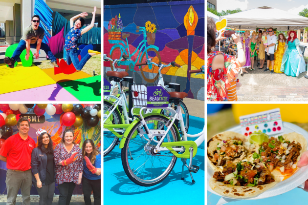 A photo montage of several positive aspects of the City of Beaumont in 2021