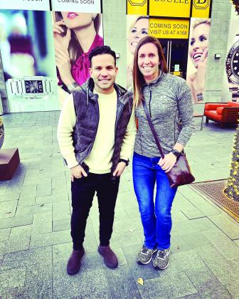 Beaumont native Heather Wilson took a shopping trip in the River Oaks area in Houston last weekend and saw Houston Astros MVP  José Altuve. ‘He was with his family and was so sweet,’ she said.