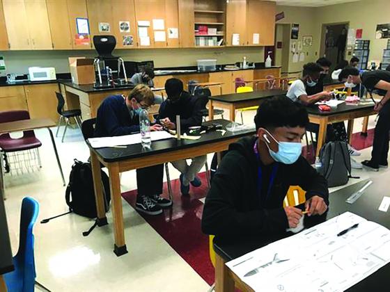 BISD students attend classes amidst the COVID-19 pandemic