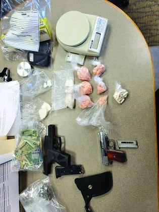 Contraband confiscated by Orange Police Department