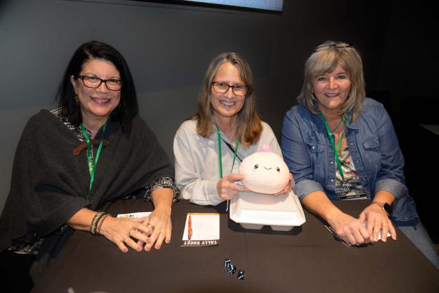 Gera Benoit, Kathryn Cormier and Missy Flowers