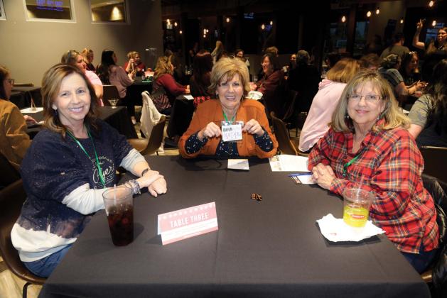 Debra Cacak, Kathy Lynd and Pam Hutson