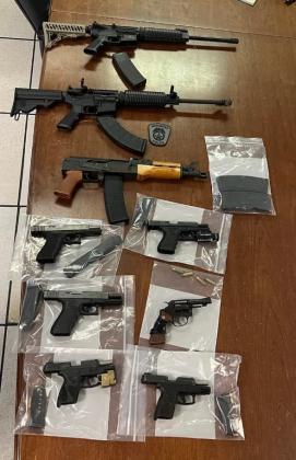 Weapons seized