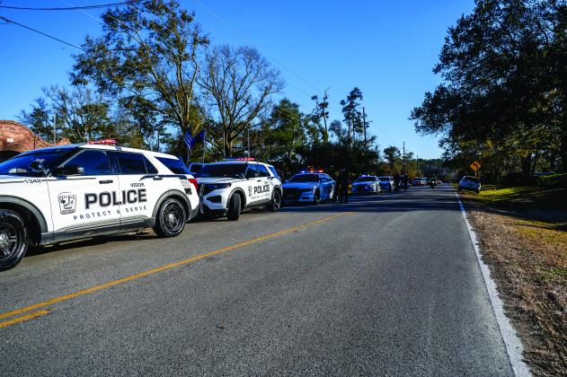 Vidor police officer Christopher Wayne Berry was laid to rest Jan. 29 at Forest Lawn Cemetery in Orange.
