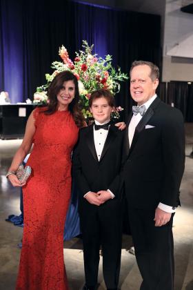 Ann, Harrison and Kyle Hayes