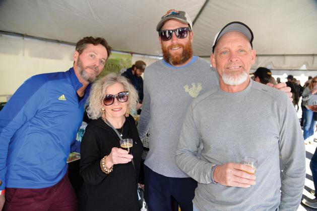 Bruce Hodge, Susan Adams, Chris McDermott and Ike Adams