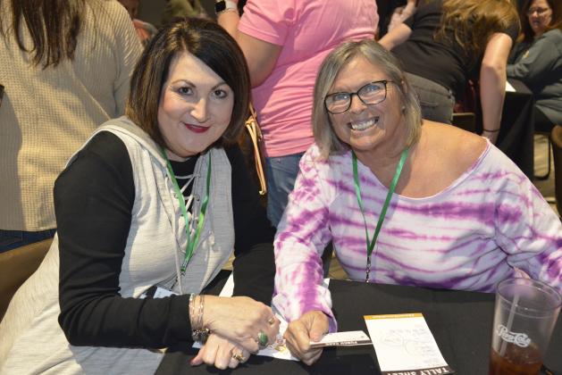 Cheryl Squires and Patty Cook