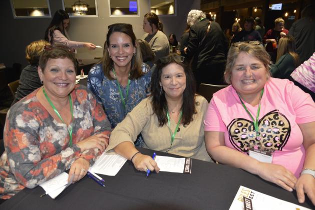 Julie Saunders, Lora Norris, Lisa Smith and Stacy Odom
