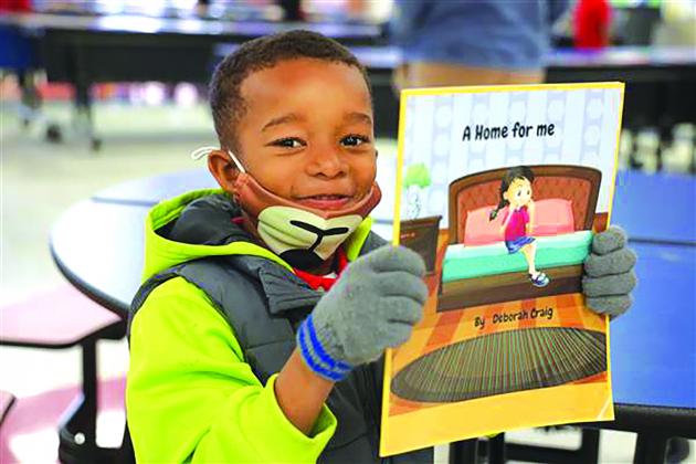 Kindergarten through third-grade students at Amelia and Blanchette received 525 books donated by the Beaumont Association of Retired Teachers (BART).