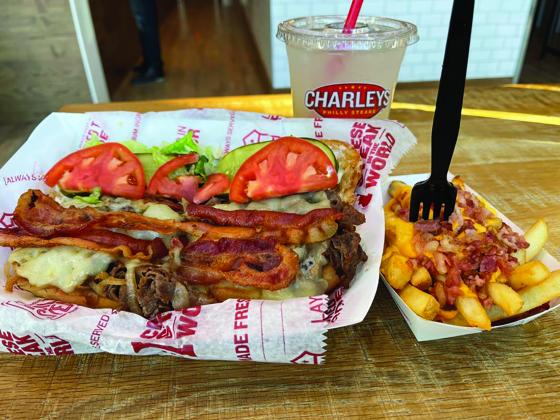 Charleys serves a variety of different Cheesesteak sandwiches as well as sides.