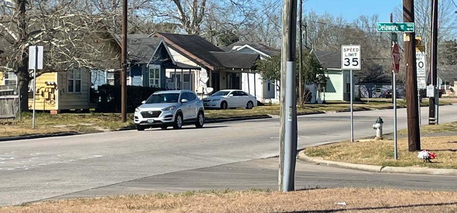 The crash occurred at the 3000 block of Magnolia street Saturday.