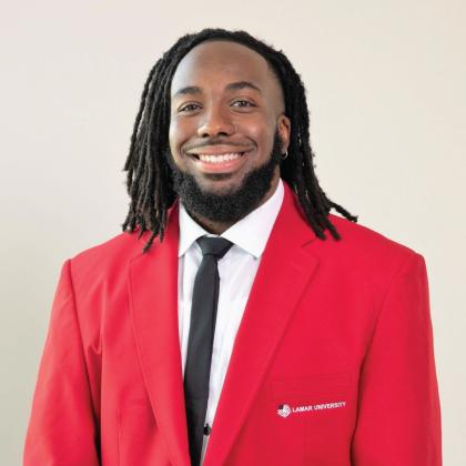 Lamar University student Paul Ivory appeared in an article featured by the campus in honor of Black History Month 