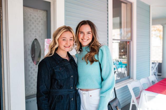 Ellie Burns and Annalise Burbank