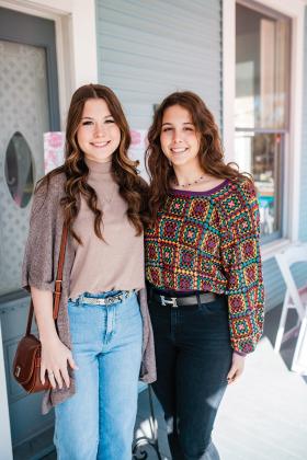 Anna Duplissey and Joyce Badon