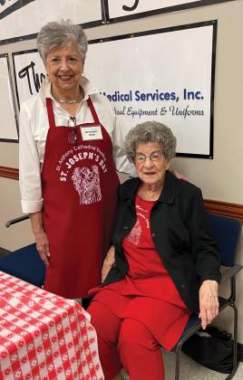 Margaret Bood and Mary Jo Cacioppo